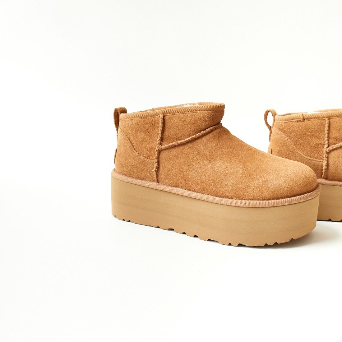UGG [アグ] クラシック ウルトラ ミニプラットフォーム [1135092] CHESTNUT