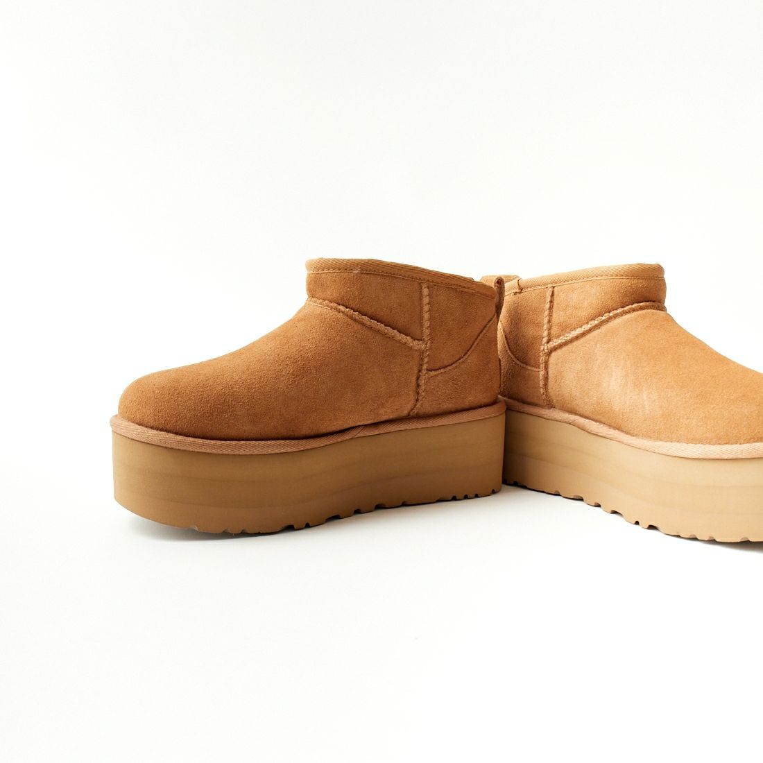 UGG [アグ] クラシック ウルトラ ミニプラットフォーム [1135092] CHESTNUT