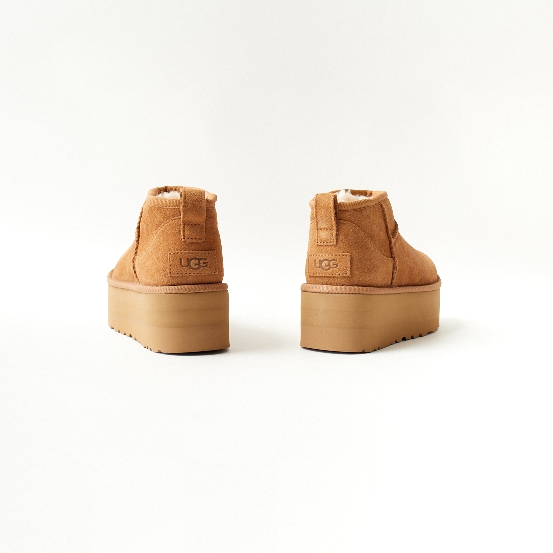 UGG [アグ] クラシック ウルトラ ミニプラットフォーム [1135092] CHESTNUT