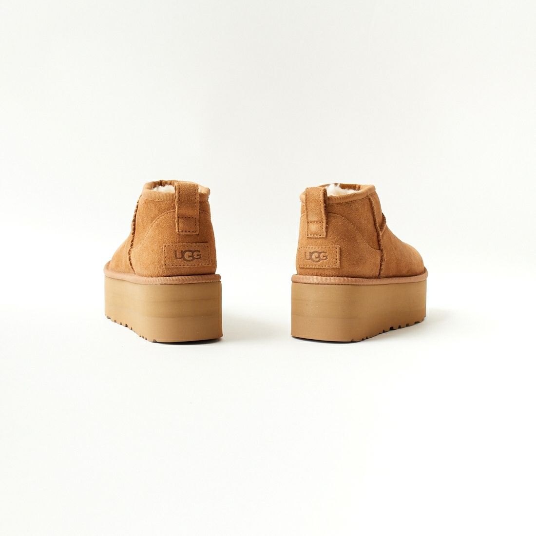 UGG [アグ] クラシック ウルトラ ミニプラットフォーム [1135092] CHESTNUT