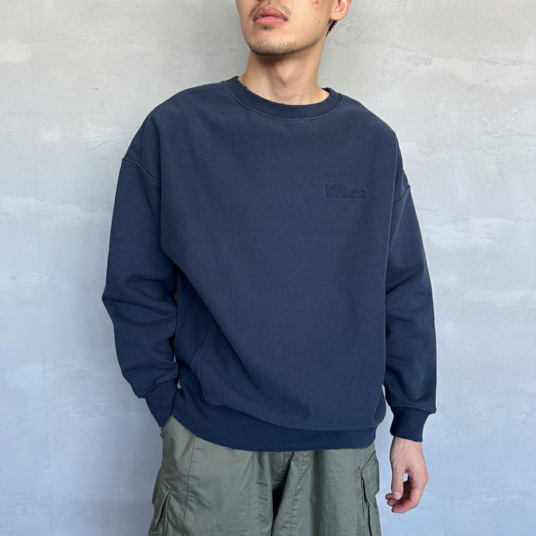 NAVY&&モデル身長：168cm 着用サイズ：M&&