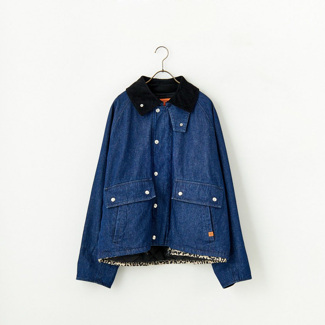 UNIVERSAL OVERALL [ユニバーサルオーバーオール] 別注 レイヤード3IN1ジャケット [U2431422IN-JF] DENIM BLU