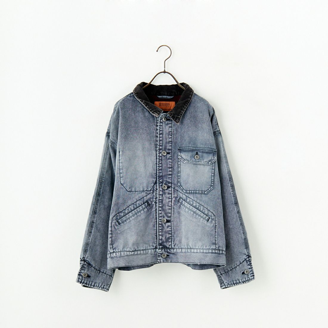 UNIVERSAL OVERALL [ユニバーサルオーバーオール] 別注 シカゴジャケット [U2431410IN-JF] BLACK OX