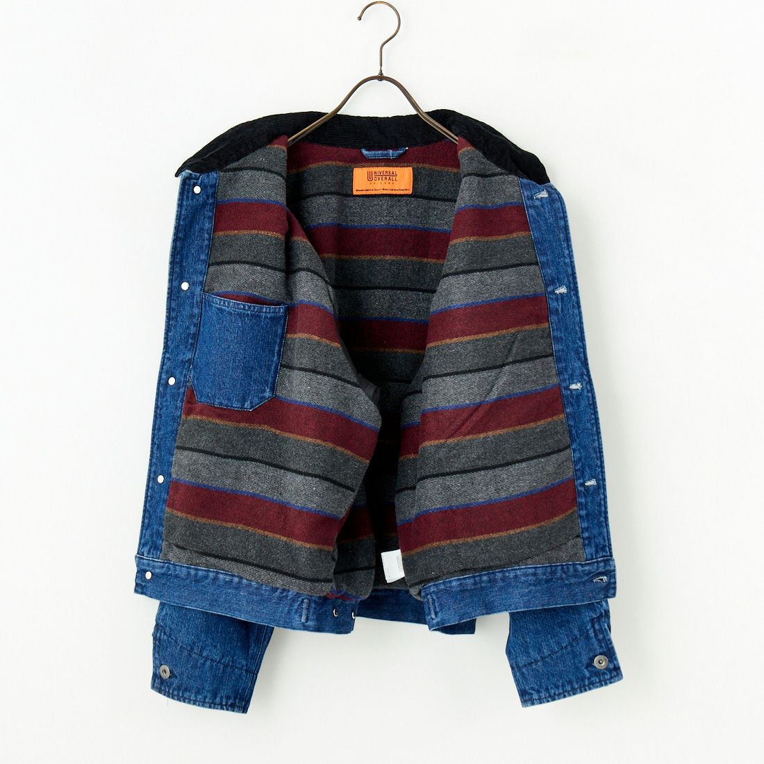 UNIVERSAL OVERALL [ユニバーサルオーバーオール] 別注 シカゴジャケット [U2431410IN-JF] BLUE DENIM