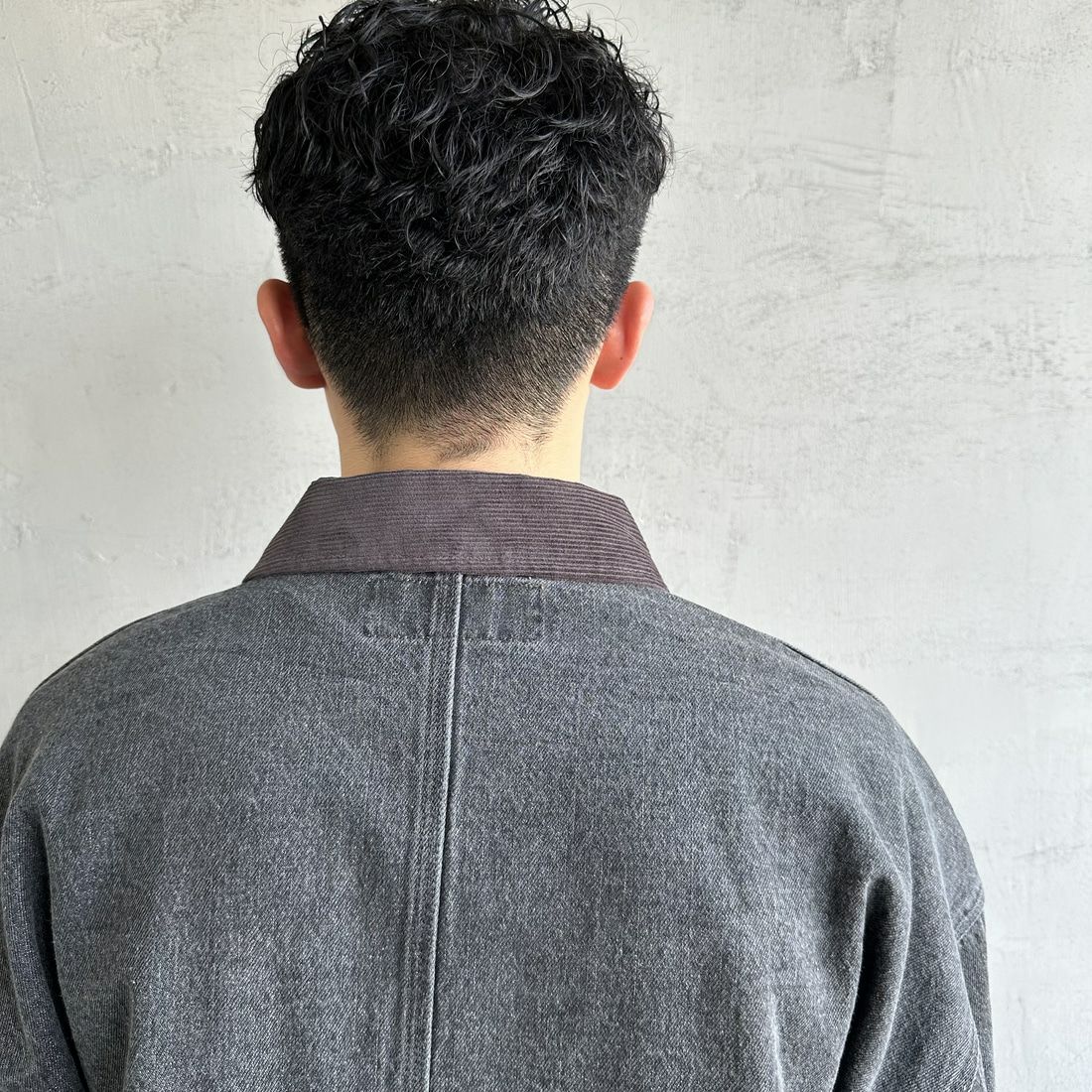 UNIVERSAL OVERALL [ユニバーサルオーバーオール] 別注 カバーオールジャケット [U2513225IN-JF] BLK DENIM