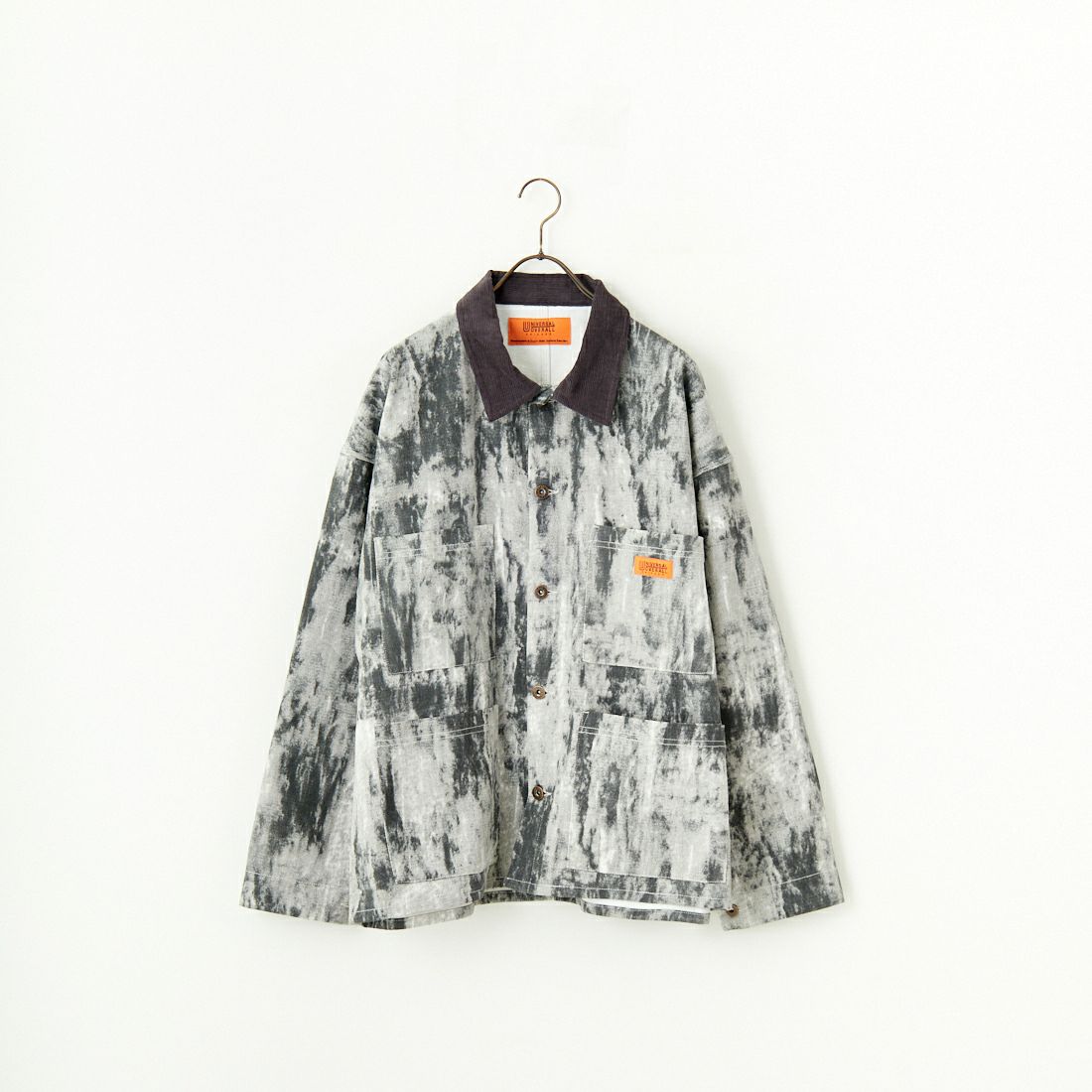 UNIVERSAL OVERALL [ユニバーサルオーバーオール] 別注 カバーオールジャケット [U2513225IN-JF] TYE DYE CA
