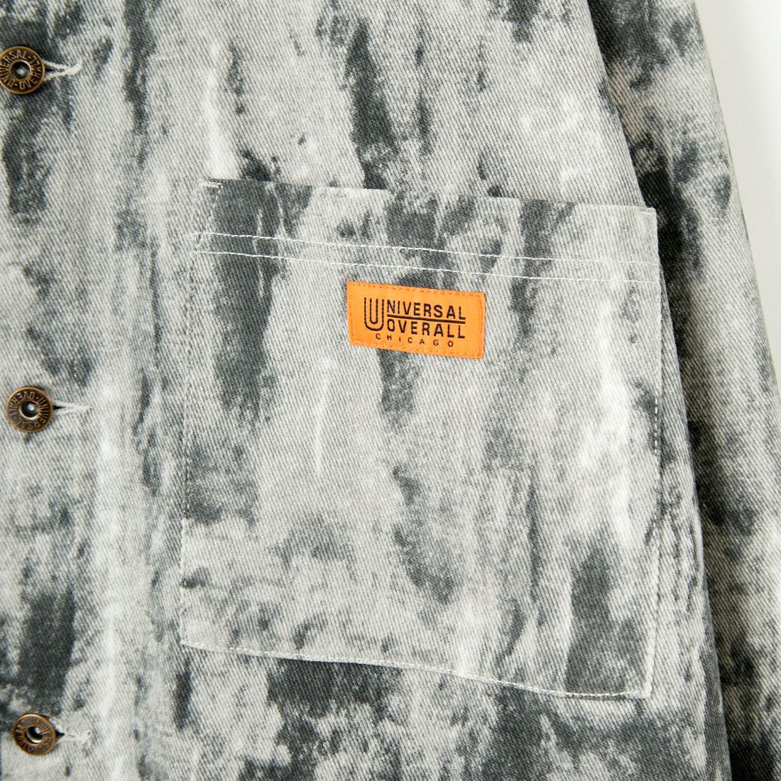 UNIVERSAL OVERALL [ユニバーサルオーバーオール] 別注 カバーオールジャケット [U2513225IN-JF] TYE DYE CA