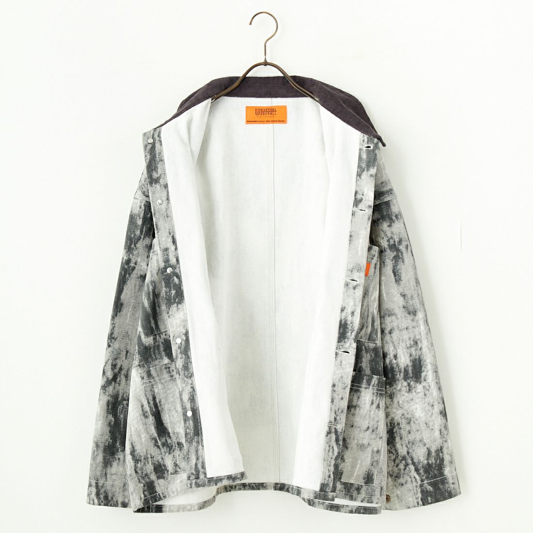 UNIVERSAL OVERALL [ユニバーサルオーバーオール] 別注 カバーオールジャケット [U2513225IN-JF] TYE DYE CA