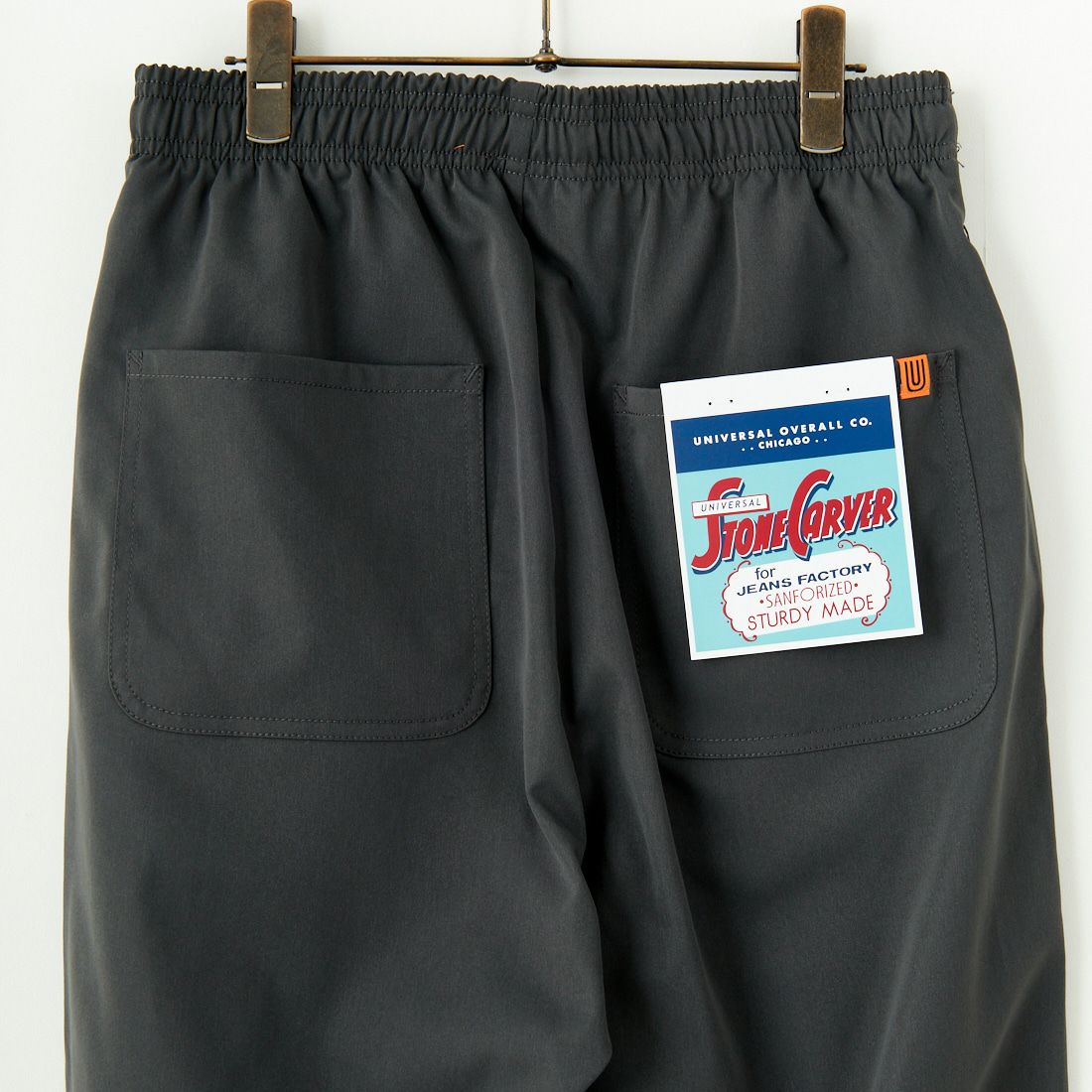 UNIVERSAL OVERALL [ユニバーサルオーバーオール] 別注 シェフパンツ [U2433601IN-JF] CHARCOAL