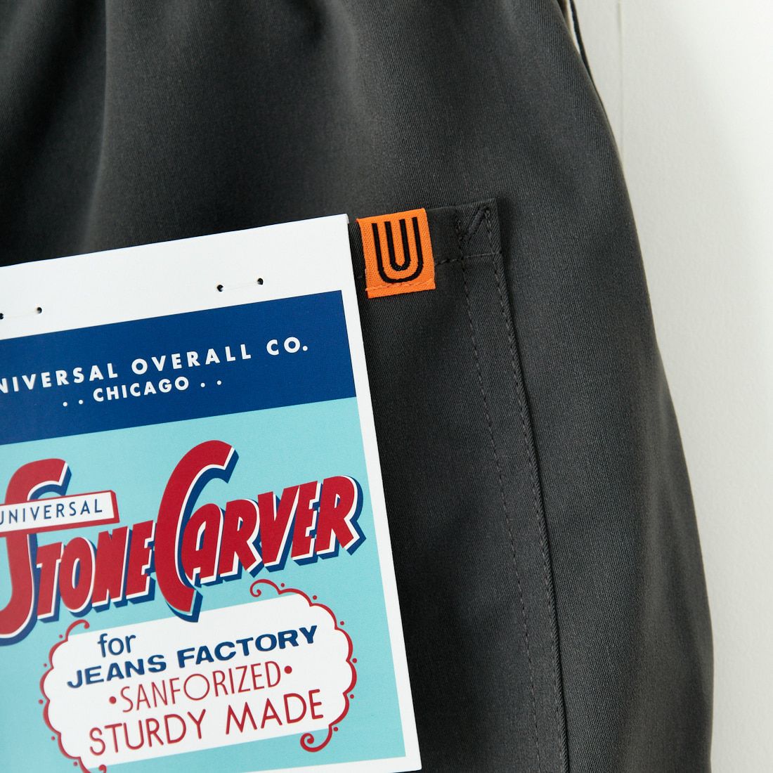 UNIVERSAL OVERALL [ユニバーサルオーバーオール] 別注 シェフパンツ [U2433601IN-JF] CHARCOAL