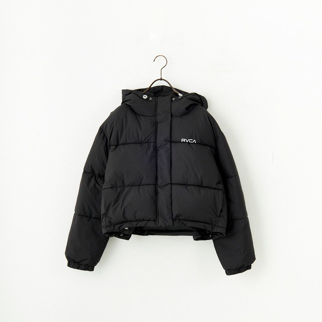 RVCA [ルーカ] ショートパファーダウンジャケット [BE044-761] BLK