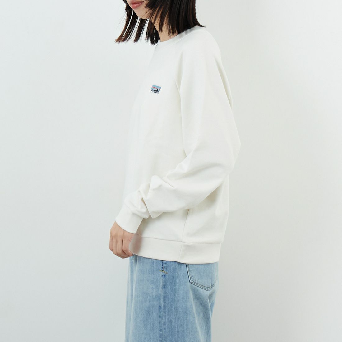 patagonia [パタゴニア] ウィメンズ エッセンシャルトップ [42171] WLWT &&モデル身長：162cm 着用サイズ：S&&