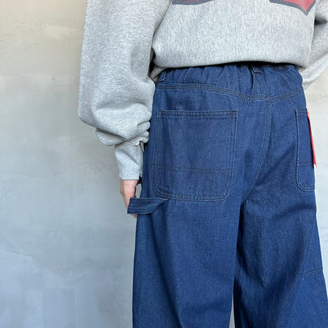 Jeans Factory Clothes [ジーンズファクトリークローズ] STANDARD ダブルニーカーブペインターパンツ [JFC-243-066] ONE WASH