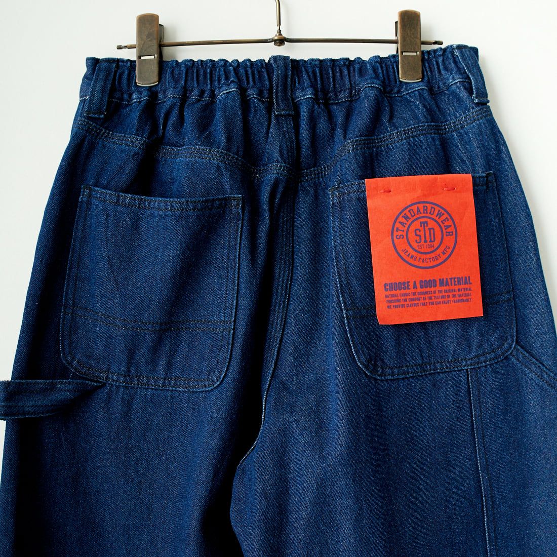 Jeans Factory Clothes [ジーンズファクトリークローズ] STANDARD ダブルニーカーブペインターパンツ [JFC-243-066] ONE WASH