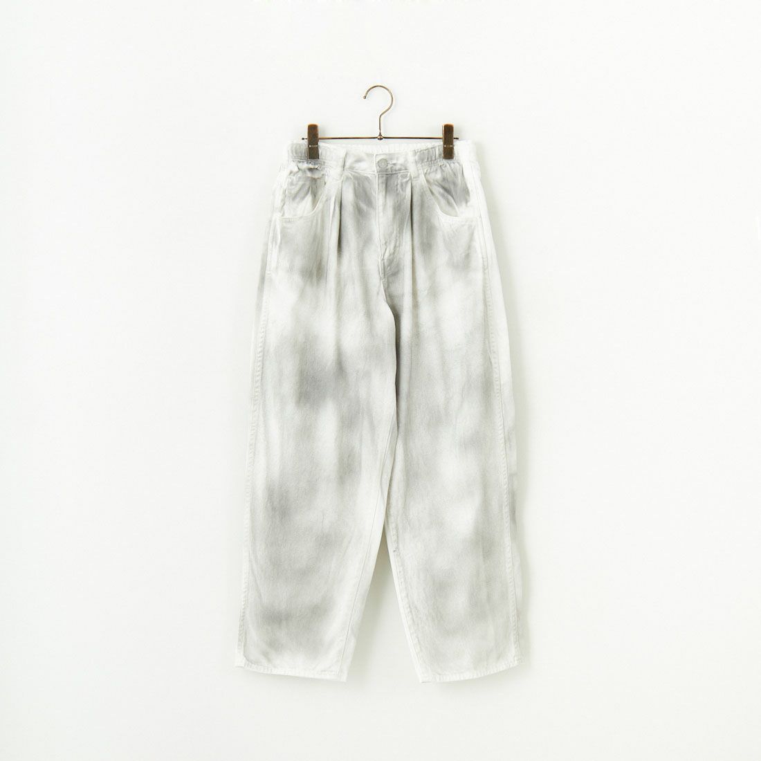 Noir Fabrik [ヌワールファブリック] バギーイージーデニムパンツ [NF-243-063] DIRTYWHITE