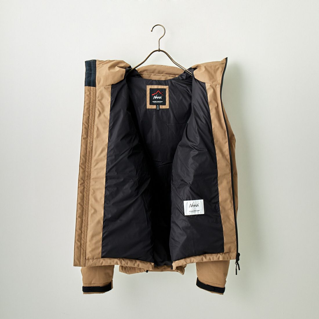 JEANSFACTORY × NANGA [ジーンズファクトリー × ナンガ] 別注 HINOC ダウンジャケット [JMP-244-023] BEIGE