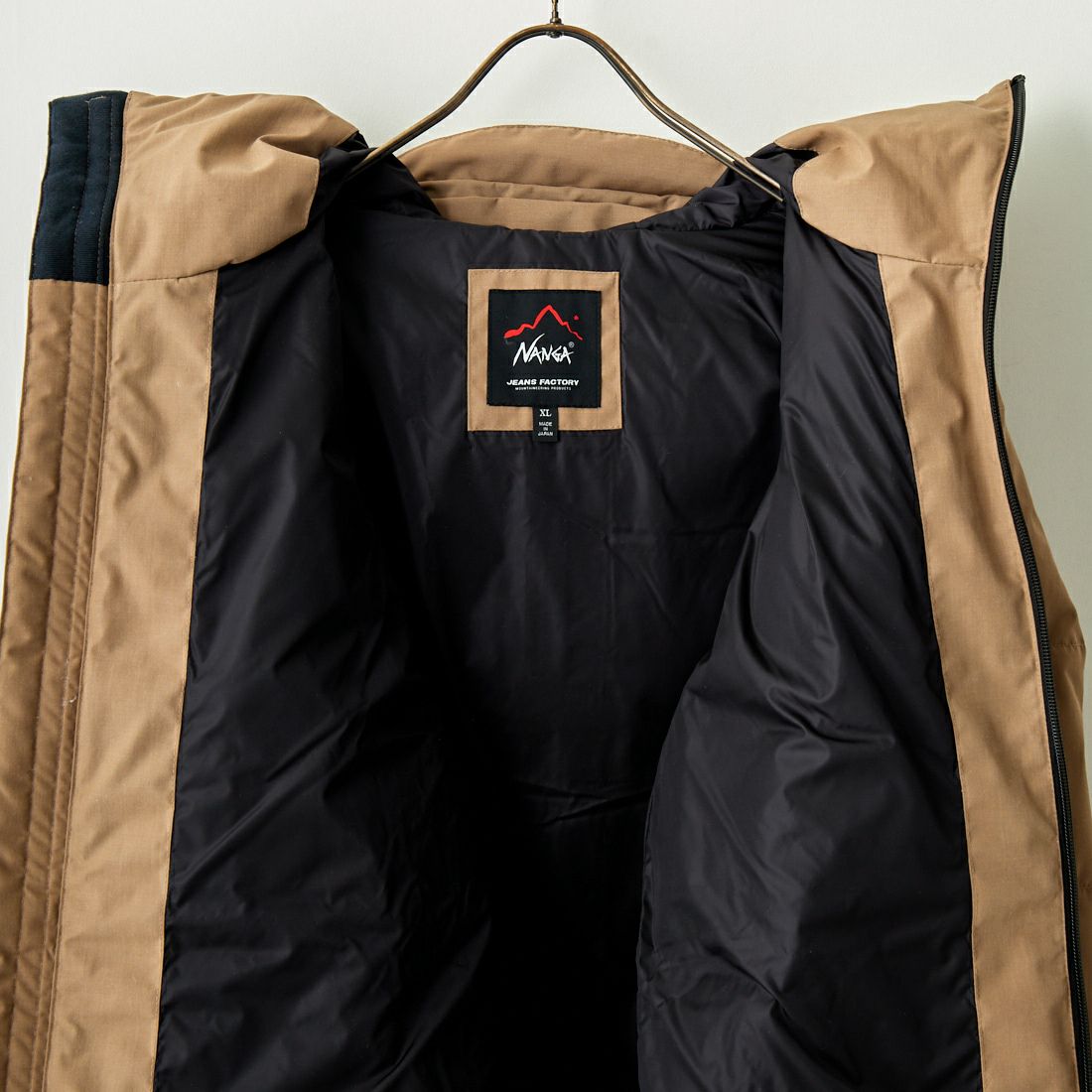 JEANSFACTORY × NANGA [ジーンズファクトリー × ナンガ] 別注 HINOC ダウンジャケット [JMP-244-023] BEIGE