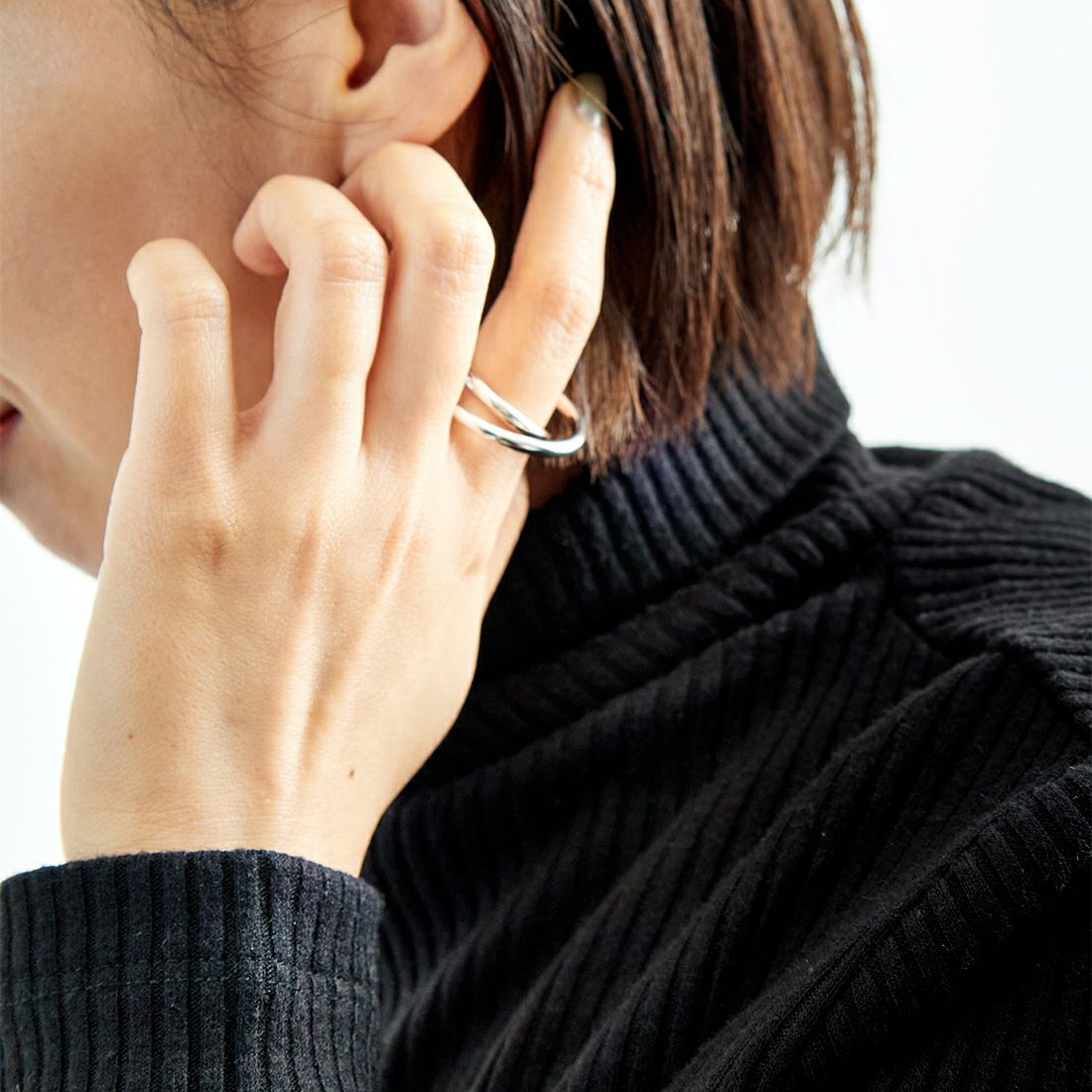 PHILIPPE AUDIBERT [フィリップ オーディベール] BAGUE ELLIE LATION シルバーリング [BG5099] SILVER