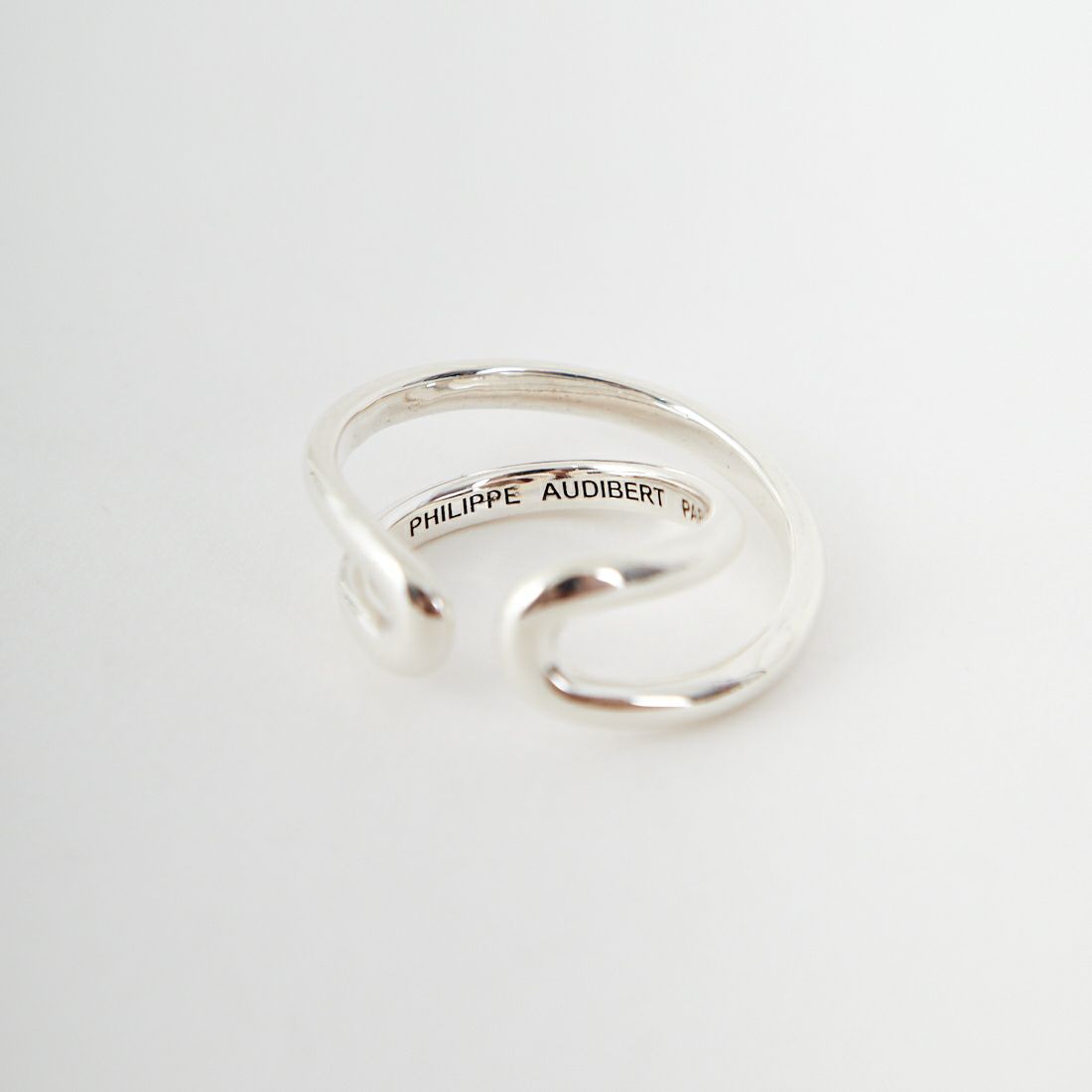 PHILIPPE AUDIBERT [フィリップ オーディベール] BAGUE ELLIE LATION シルバーリング [BG5099] SILVER