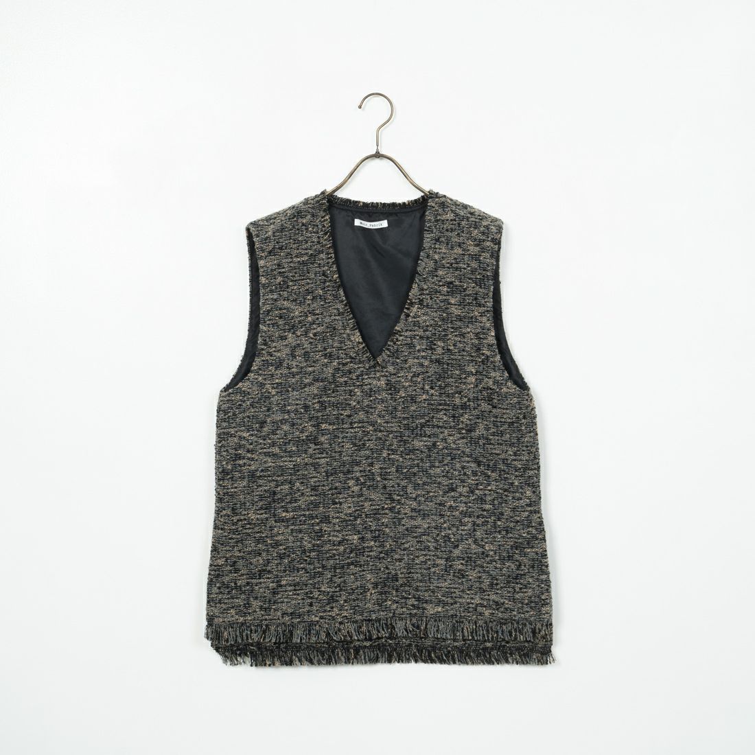 Noir Fabrik [ヌワールファブリック] リングヤーンベスト [LFF703] 710 BEIGE