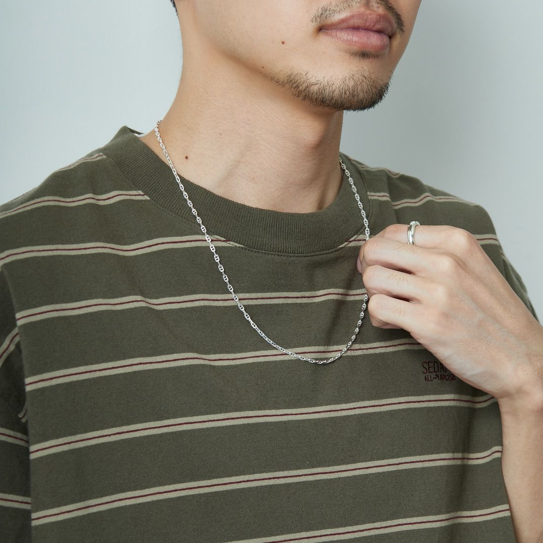 XOLO JEWELRY [ショロジュエリー] SOLID ANCHOR LINKネックレス [XON047-60] SILVER