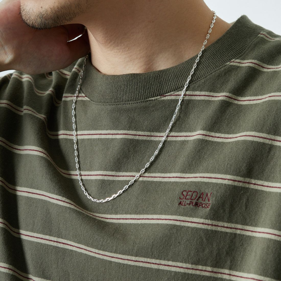 XOLO JEWELRY [ショロジュエリー] SOLID ANCHOR LINKネックレス [XON047-60] SILVER