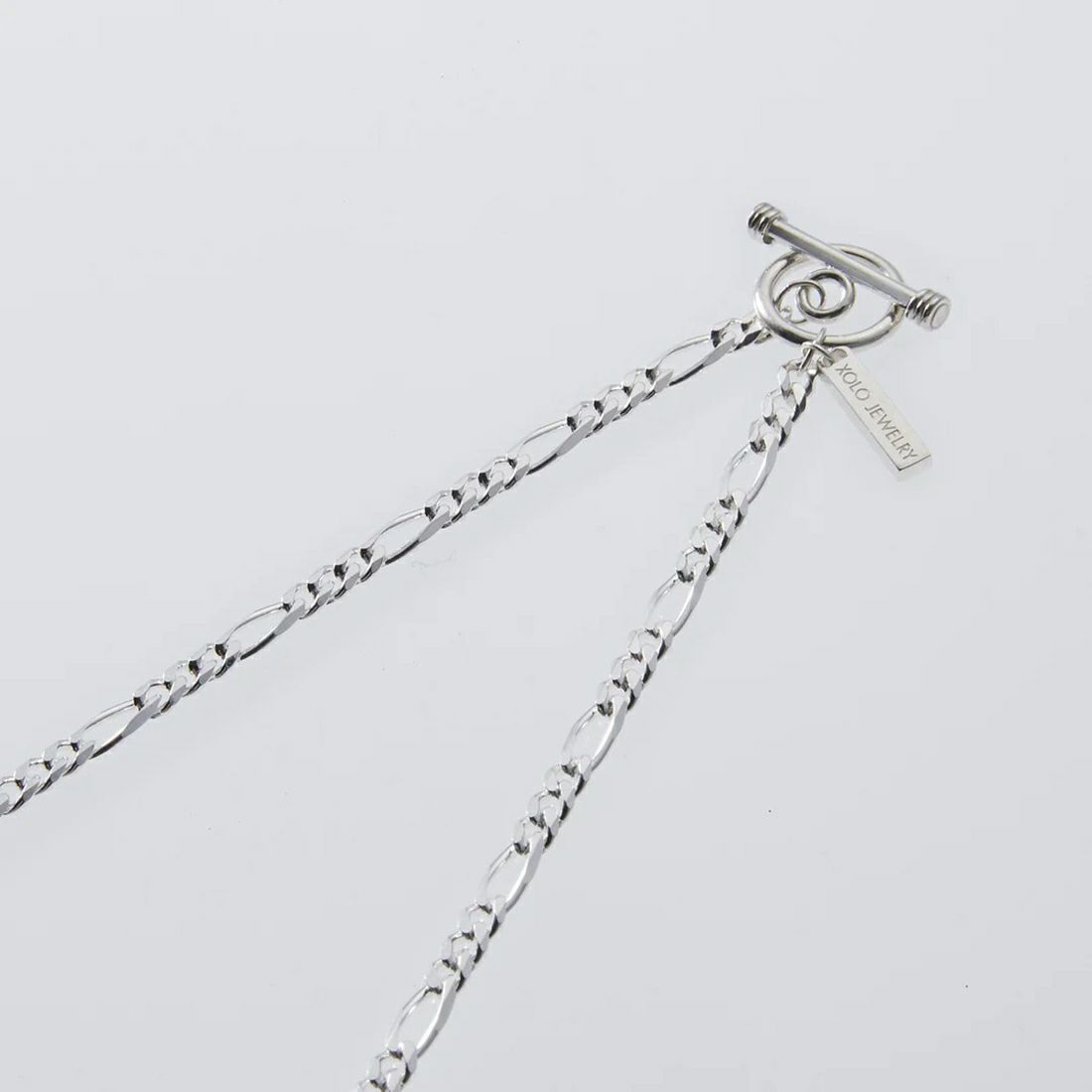 XOLO JEWELRY [ショロジュエリー] FIGARO LINK NECKLACE 2MM [XON049-60] SILVER