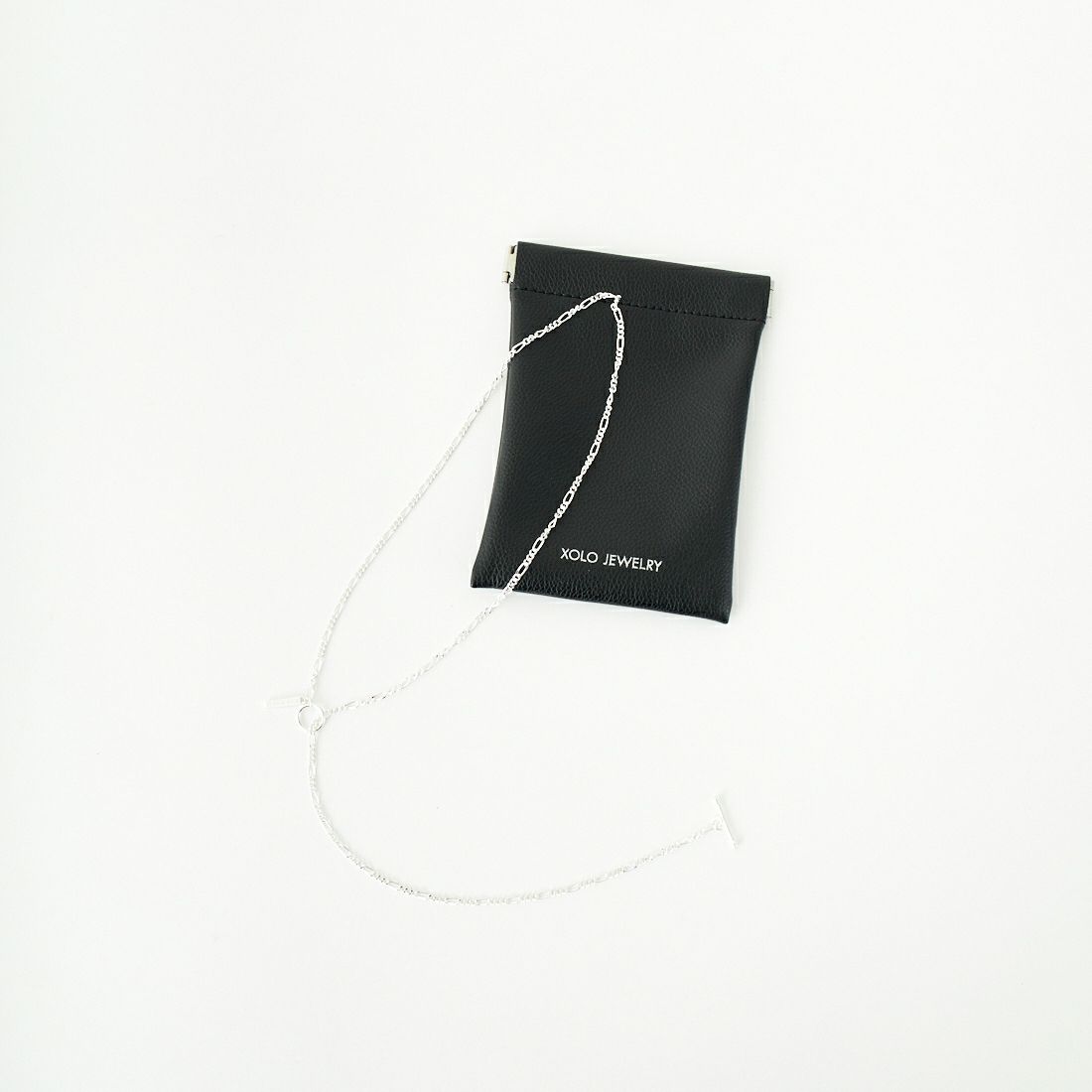 XOLO JEWELRY [ショロジュエリー] FIGARO LINK NECKLACE 2MM [XON049-60] SILVER
