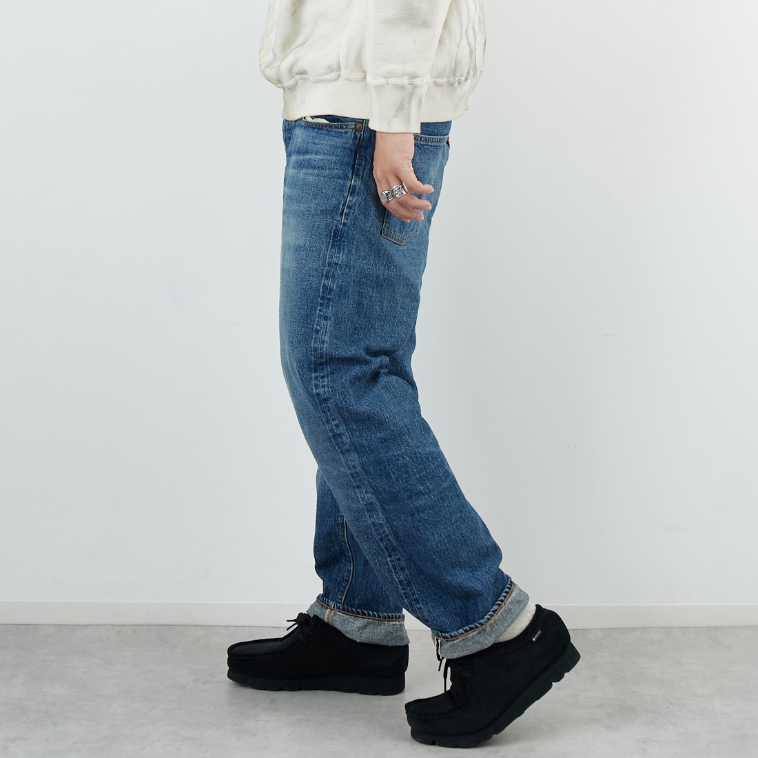 WAREHOUSE [ウエアハウス] 2ND-HAND デニムパンツ(USED WASH) [1101  