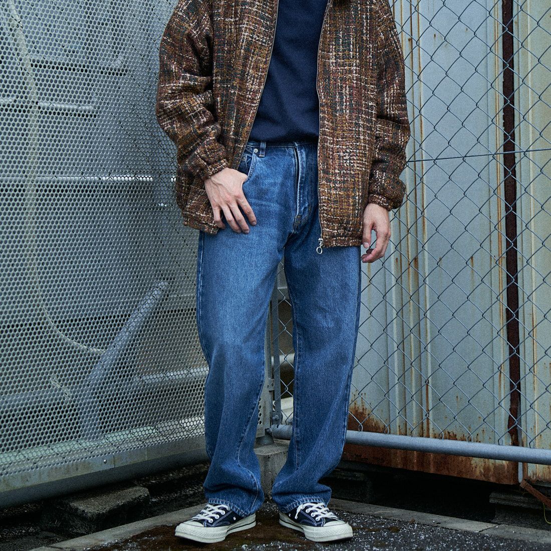 LiBERTO [リベルト] FIFTIES テーパードデニム [FL2505] 93 S.W &&モデル身長：168cm 着用サイズ：29&&