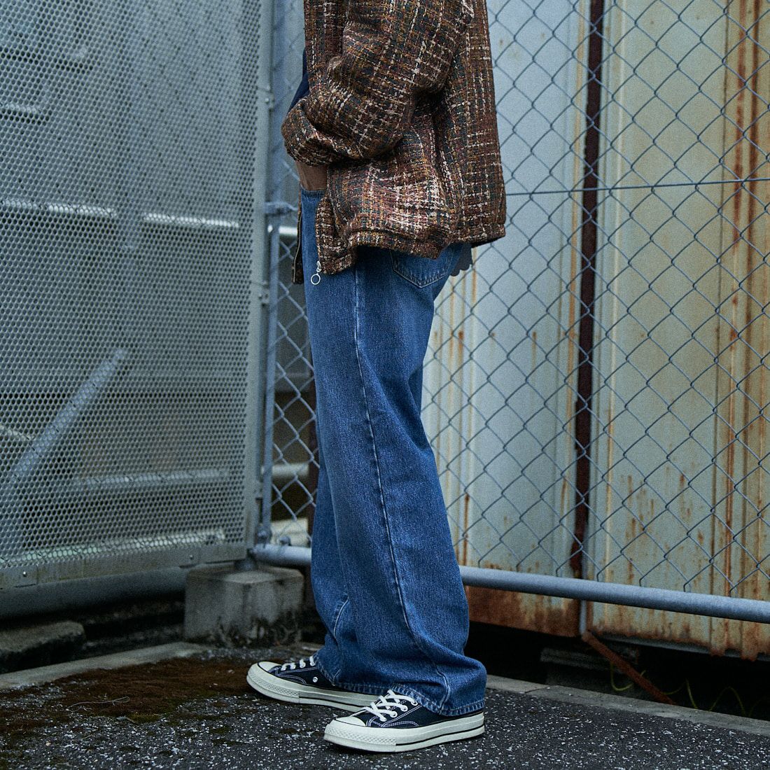 LiBERTO [リベルト] FIFTIES テーパードデニム [FL2505] 93 S.W &&モデル身長：168cm 着用サイズ：29&&