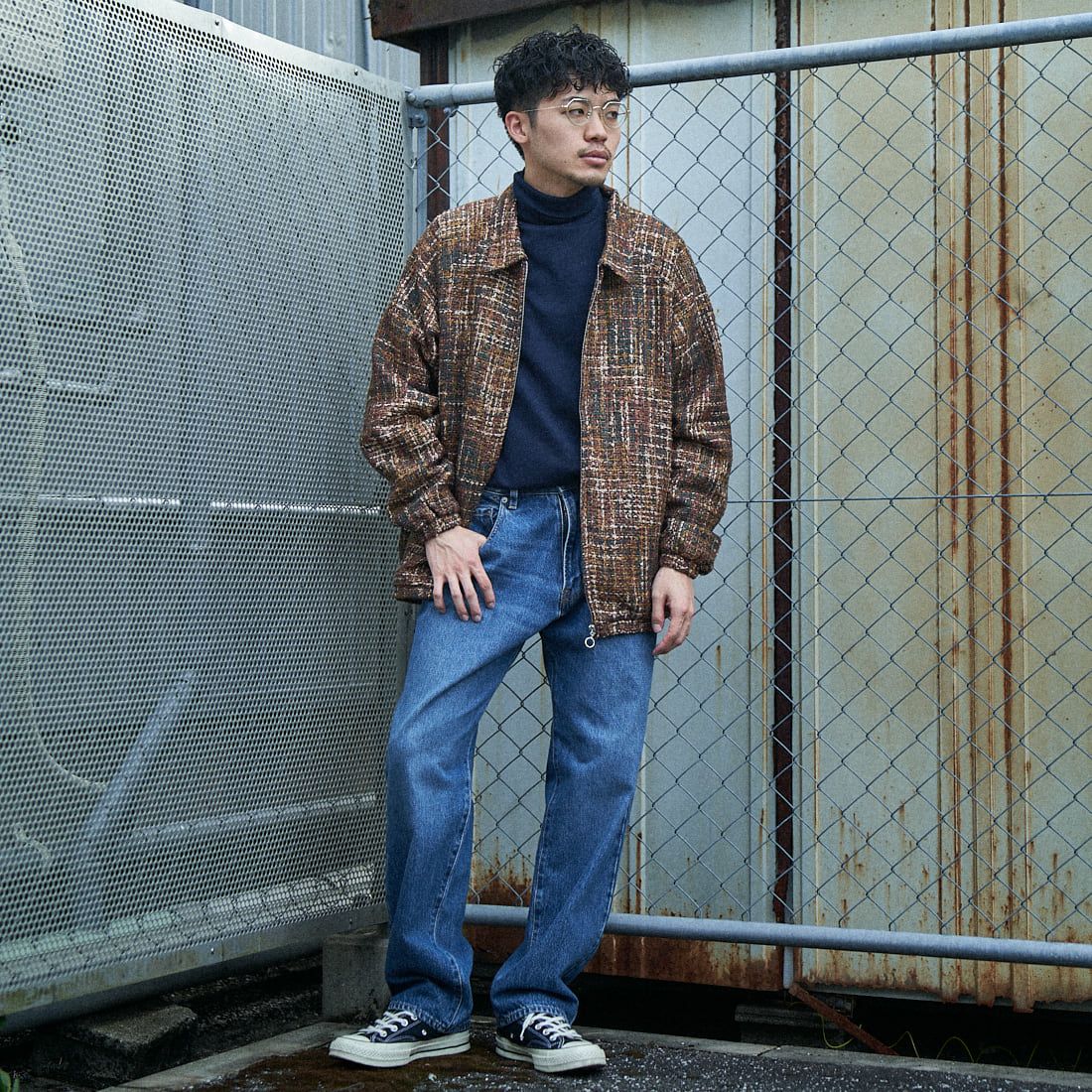 LiBERTO [リベルト] FIFTIES テーパードデニム [FL2505] 93 S.W &&モデル身長：168cm 着用サイズ：29&&
