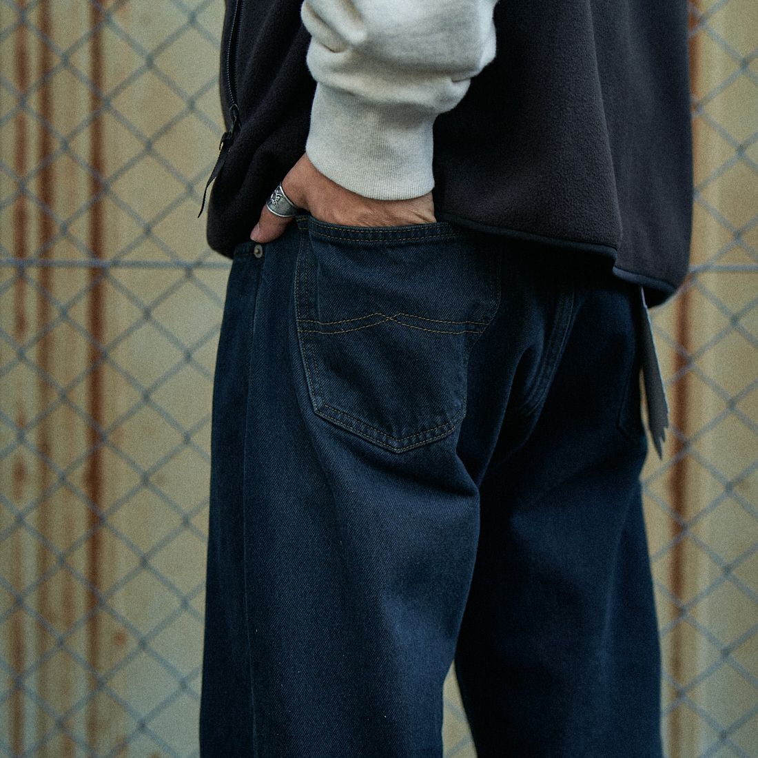 LiBERTO [リベルト] FIFTIES テーパードデニム [FL2505] 72 JET BLK
