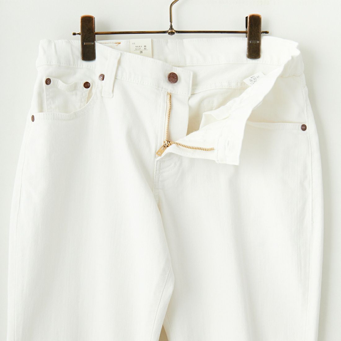 BIG JOHN [ビッグジョン] キャロットレッグ [MMM134J] WH03