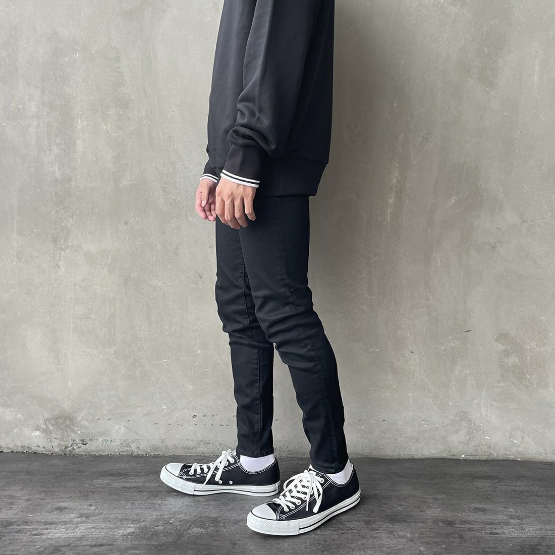 BIG JOHN [ビッグジョンBIG JOHN [ビッグジョン] テーパードジョガー [MMM336H]&&モデル身長：168cm 着用サイズ：26&&テーパードジョガー [MMM336H] 413F &&モデル身長：173cm 着用サイズ：28&&