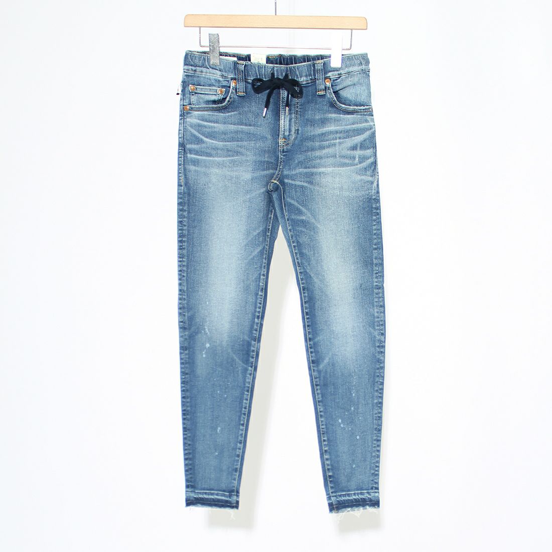 BIG JOHN [ビッグジョン] テーパードジョガー [MMM336H] 413F &&モデル身長：173cm 着用サイズ：28&&