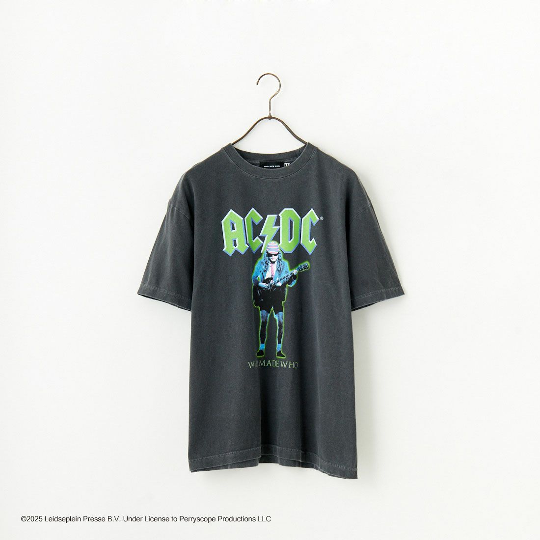 GOOD ROCK SPEED [グッドロックスピード] 別注 AC/DC ロックプリントTシャツ [INTN-024-JF] CHARCOAL