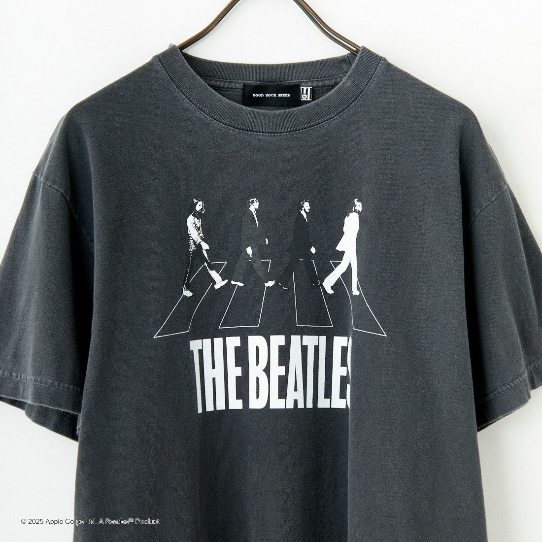 GOOD ROCK SPEED [グッドロックスピード] 別注 THE BEATLES ロックプリントTシャツ [INTN-025-JF] CHARCOAL