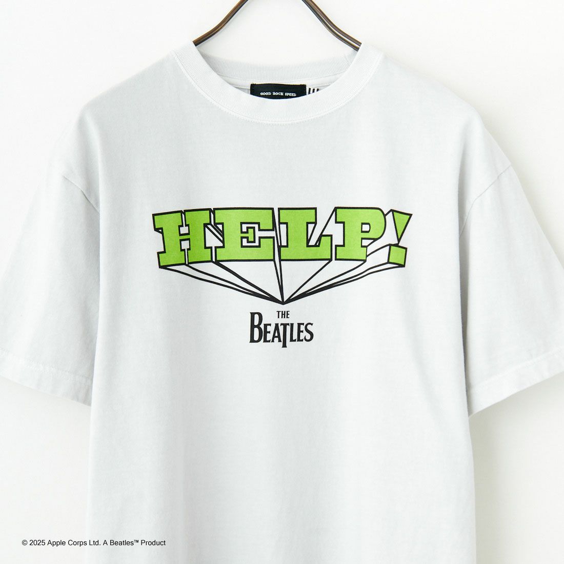 GOOD ROCK SPEED [グッドロックスピード] 別注 THE BEATLES ロックプリントTシャツ [INTN-026-JF] LT.GRAY