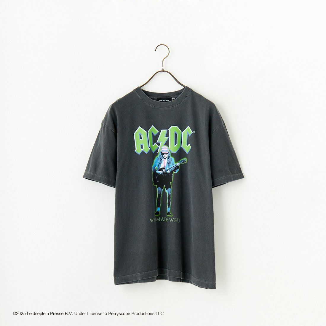 【予約商品】GOOD ROCK SPEED [グッドロックスピード] 別注 AC/DC ロックプリントTシャツ [INTN-024-JF]