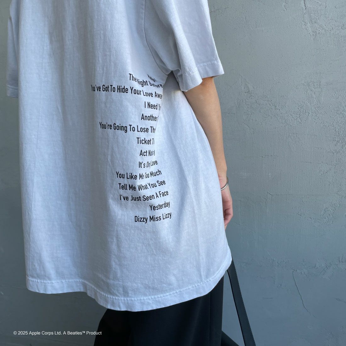 GOOD ROCK SPEED [グッドロックスピード] 別注 THE BEATLES ロックプリントTシャツ [INTN-026-JF] LT.GRAY