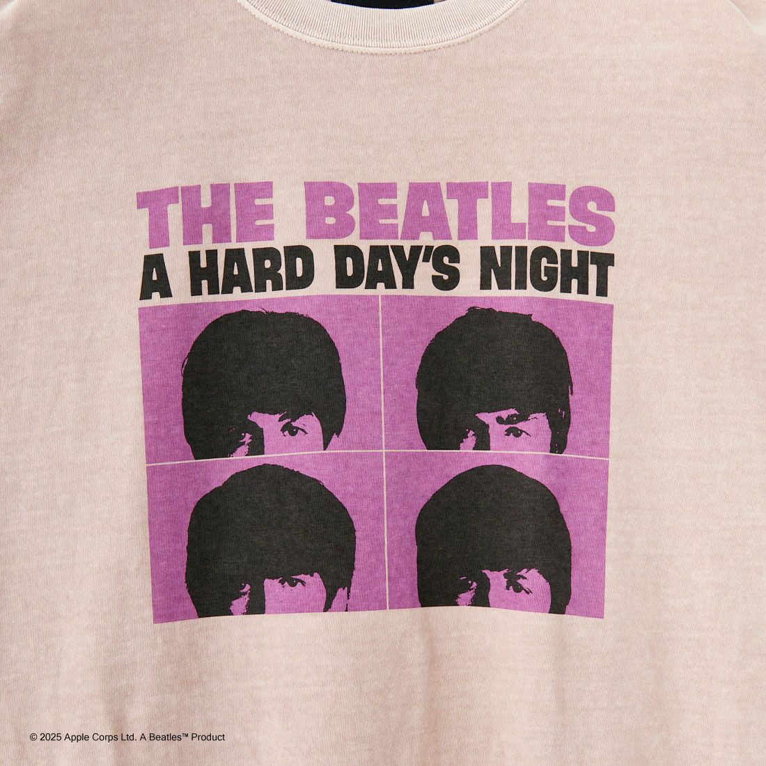 GOOD ROCK SPEED [グッドロックスピード] 別注 THE BEATLES ロックプリントTシャツ [INTN-027-JF] PINK