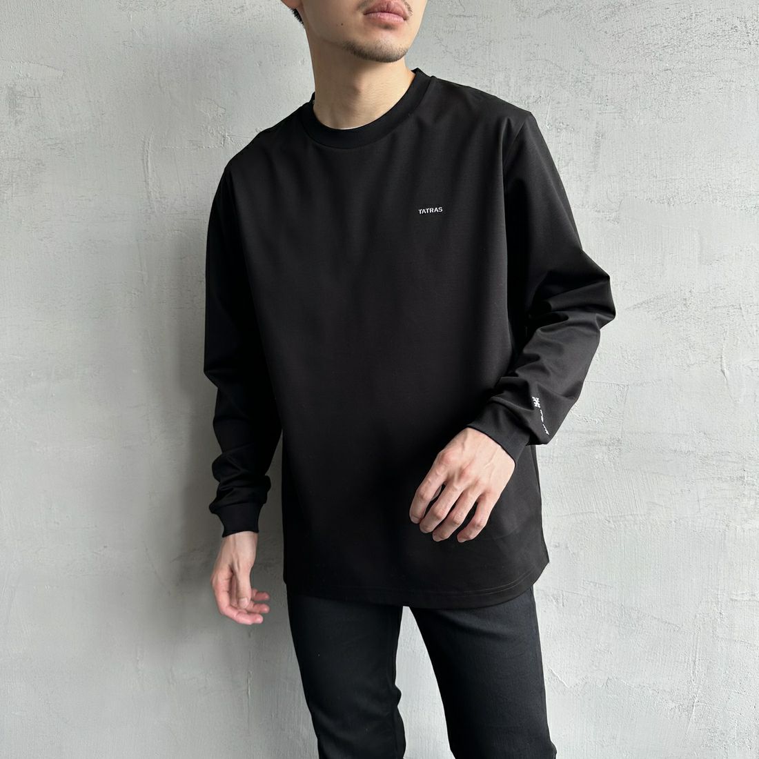 BLACK&&モデル身長：168cm 着用サイズ：1&&