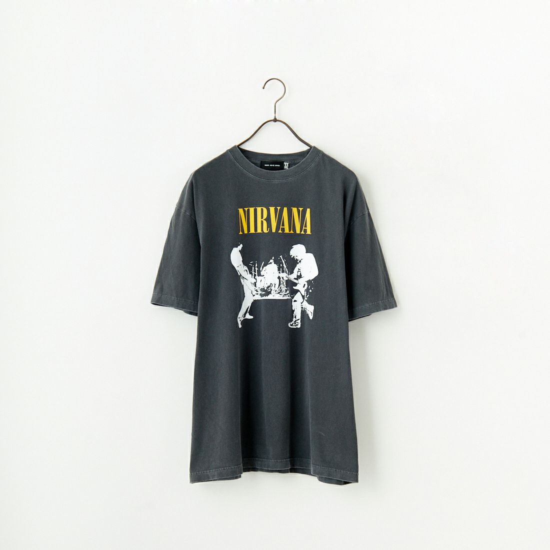 GOOD ROCK SPEED [グッドロックスピード] 別注 NIRVANA ロックプリントTシャツ [INTN-032-JF] CHARCOAL