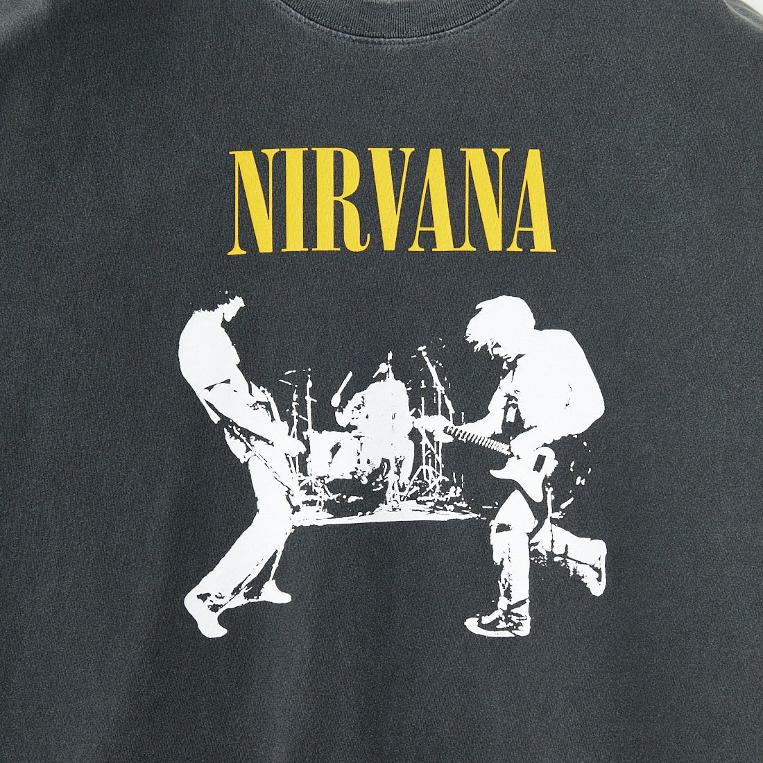 GOOD ROCK SPEED [グッドロックスピード] 別注 NIRVANA ロックプリントTシャツ [INTN-032-JF] CHARCOAL