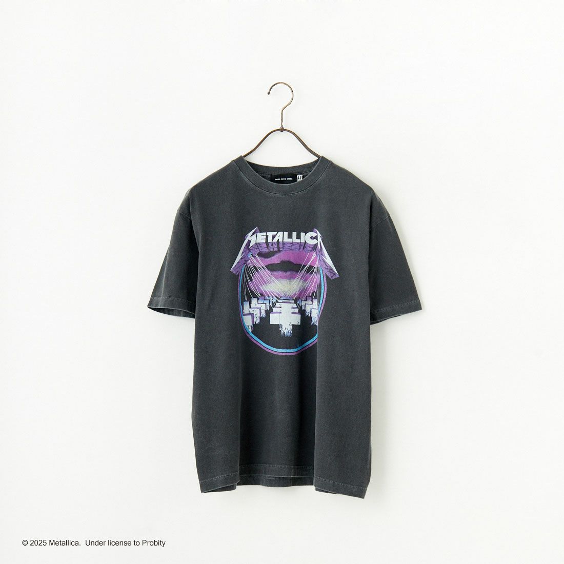 GOOD ROCK SPEED [グッドロックスピード] 別注 METALLICA ロックプリントTシャツ [INTN-028-JF] CHARCOAL