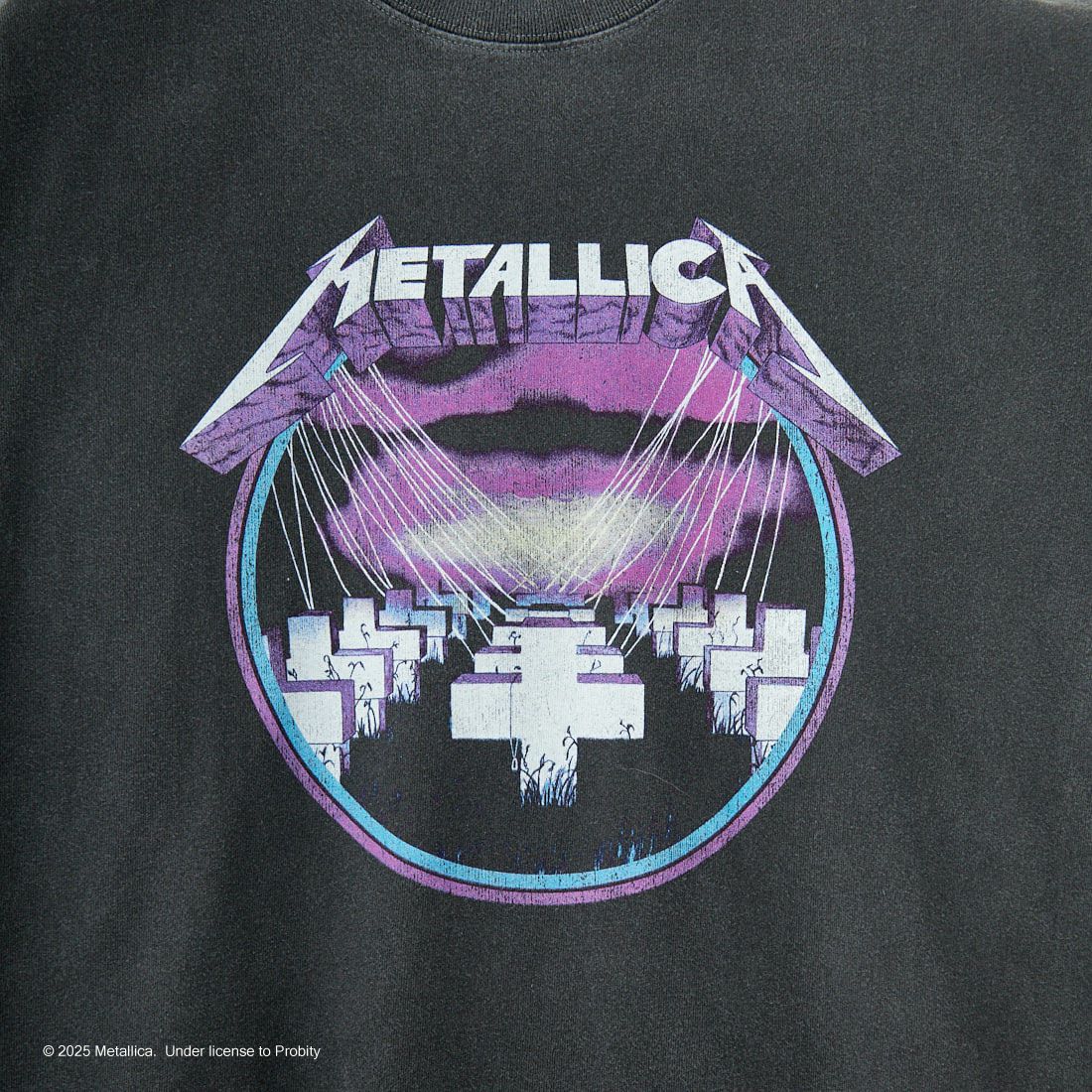 GOOD ROCK SPEED [グッドロックスピード] 別注 METALLICA ロックプリントTシャツ [INTN-028-JF] CHARCOAL
