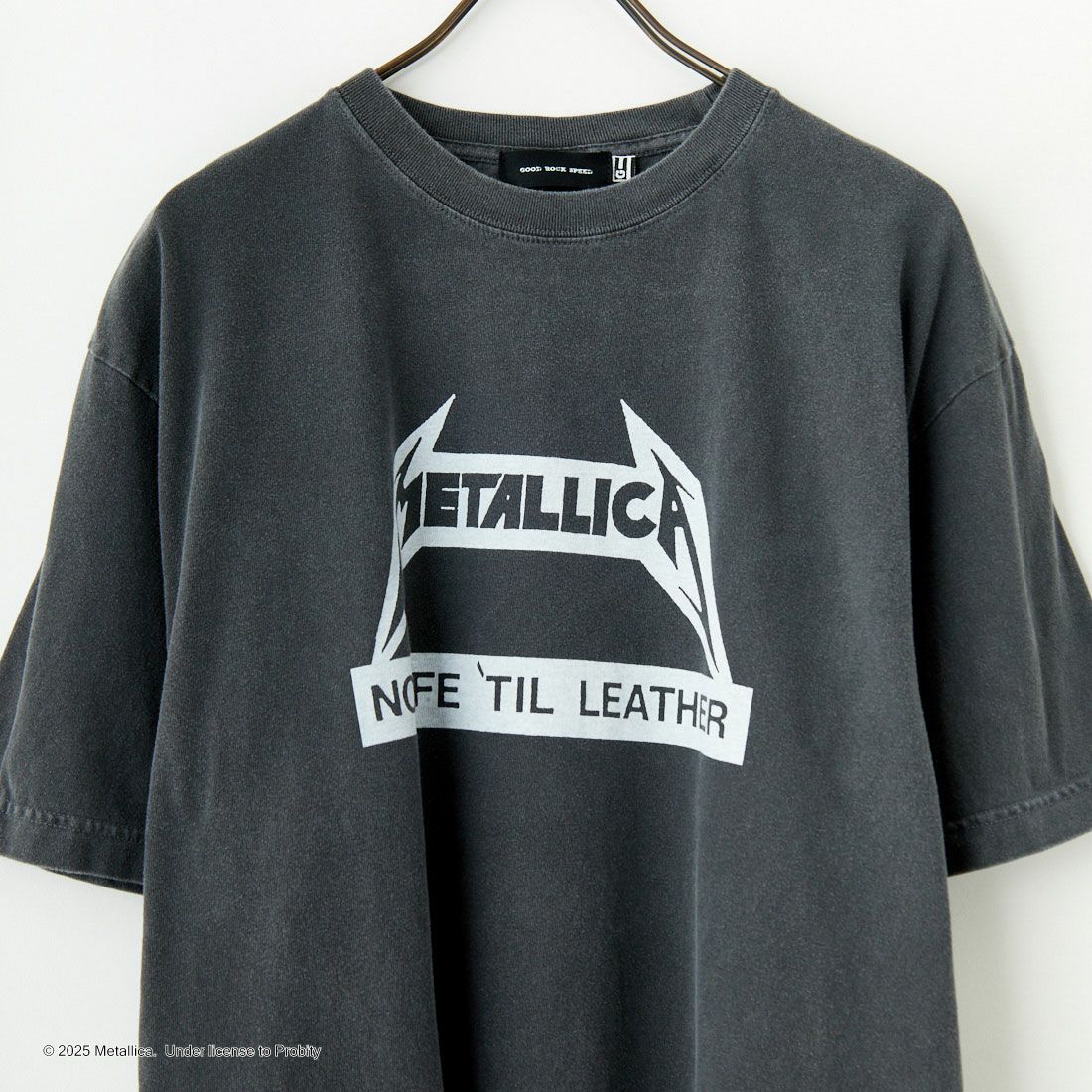 GOOD ROCK SPEED [グッドロックスピード] 別注 METALLICA ロックプリントTシャツ [INTN-029-JF] CHARCOAL