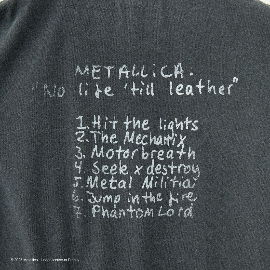 GOOD ROCK SPEED [グッドロックスピード] 別注 METALLICA ロックプリントTシャツ [INTN-029-JF] CHARCOAL