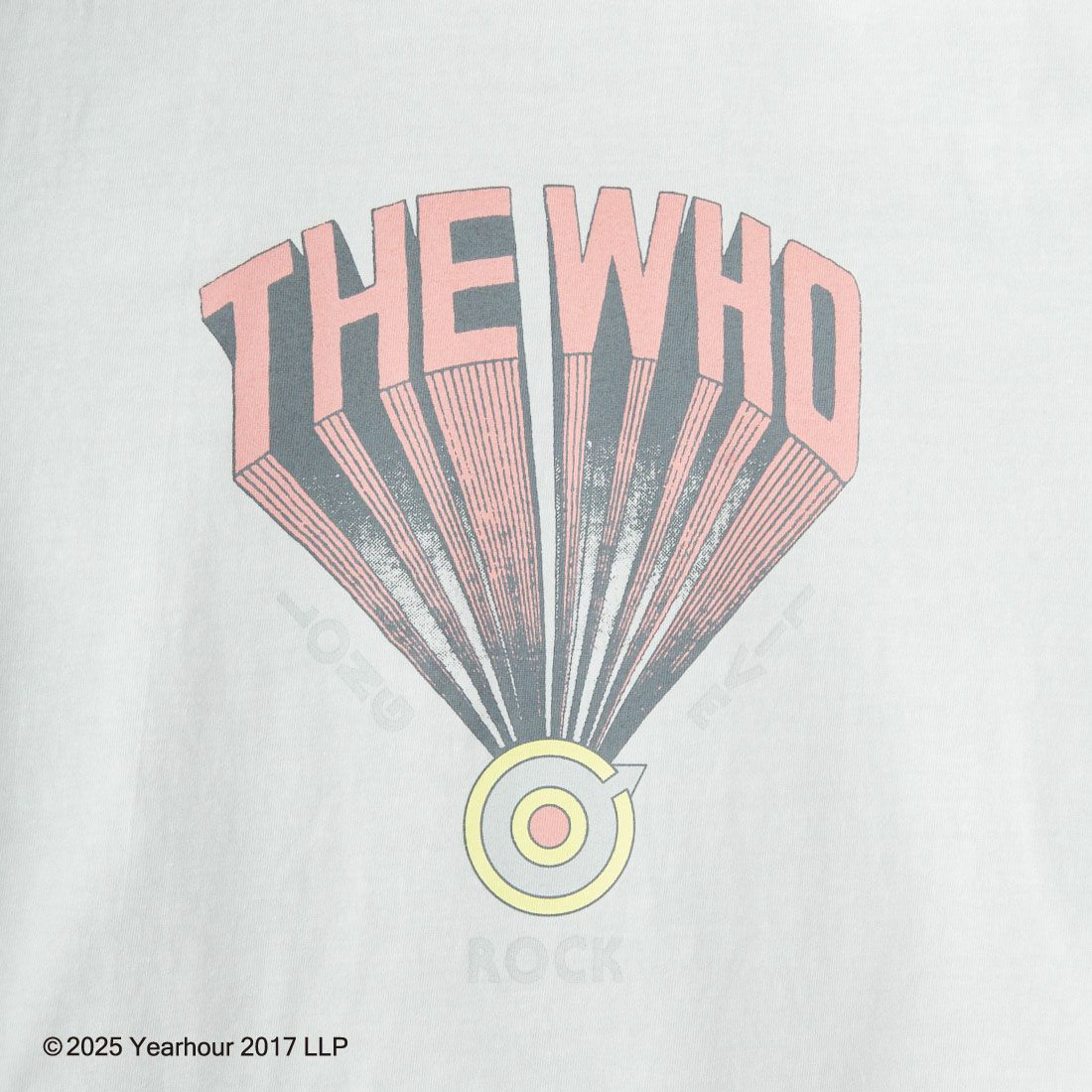 GOOD ROCK SPEED [グッドロックスピード] 別注 THE WHO ロックプリントTシャツ [INTN-033-JF] LT.GRAY